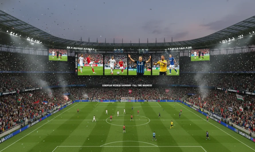 Avrupa 5 Büyük Ligde Haftalık Heyecan Dolu Maç Özetleri