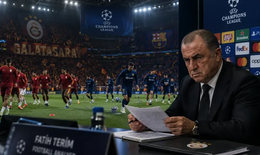 Fatih Terim Devler Ligi Sahnesinde: Galatasaray-Barcelona Maçına UEFA Raporu Yazacak